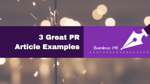 PR Article Examples - Featured Image - Bamboo PR