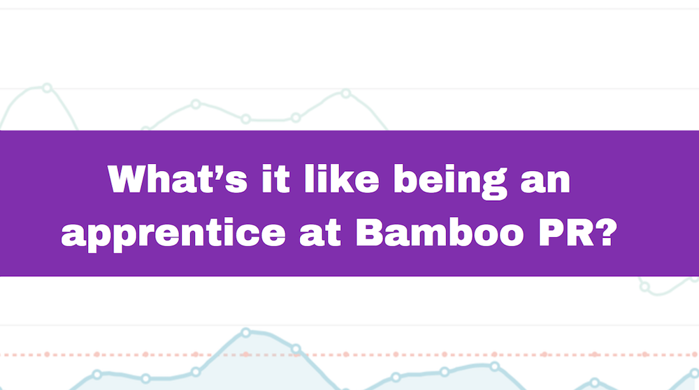 What’s it like being an apprentice at Bamboo PR?